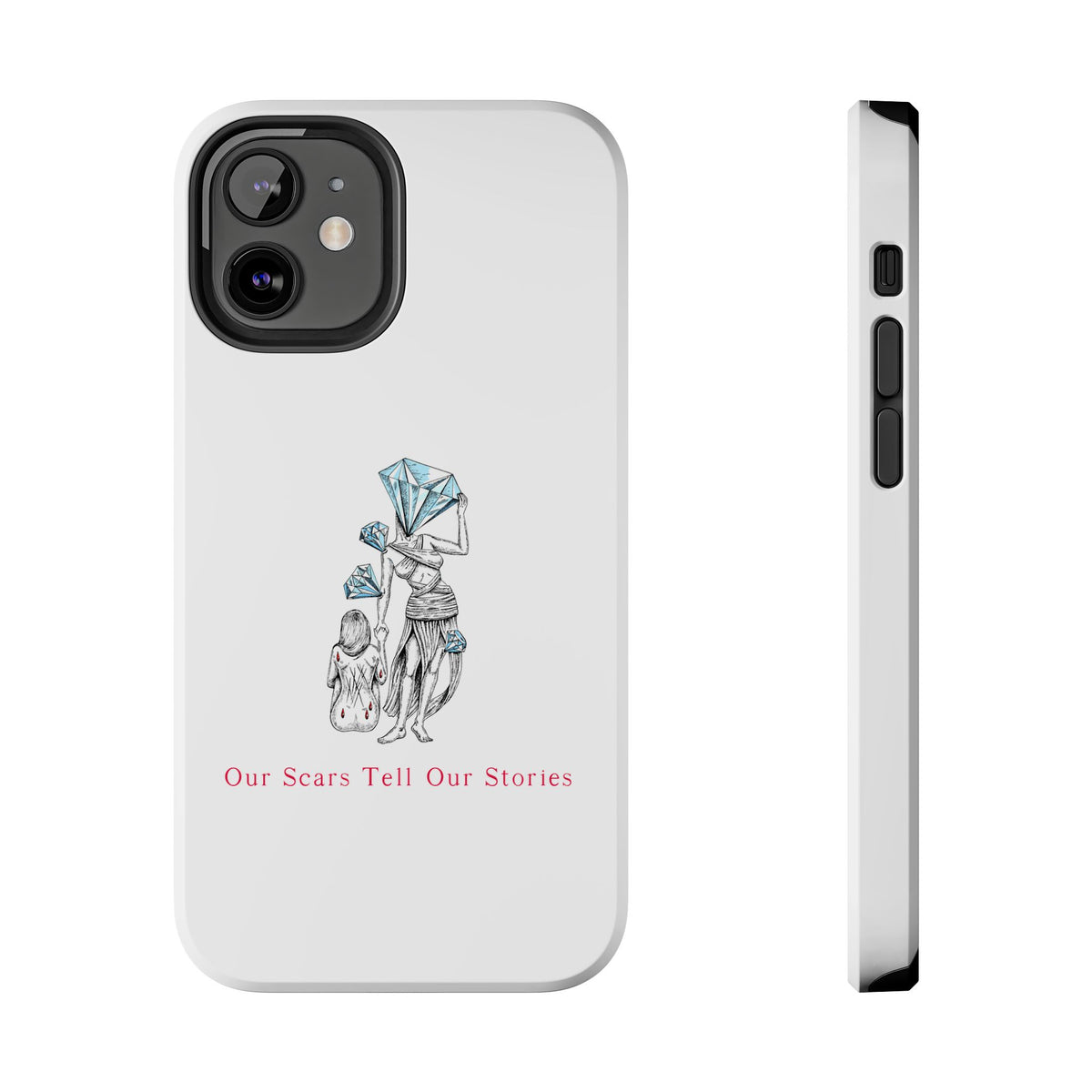 Diamond in the Rough (B&B) SketchTough Phone Cases