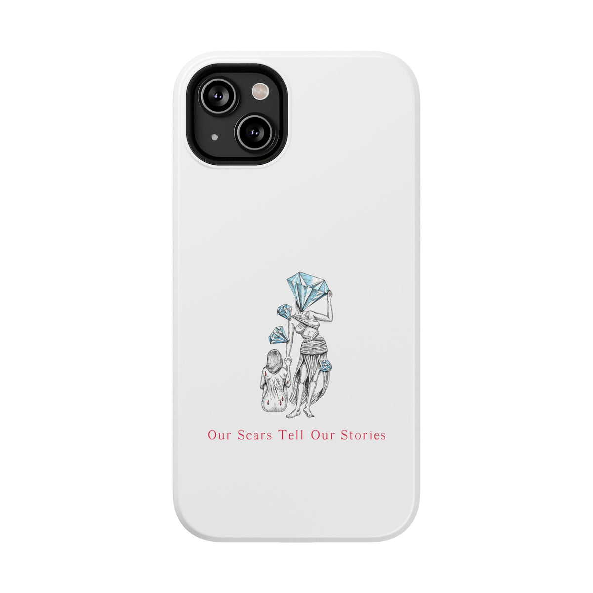 Diamond in the Rough (B&B) Sketch Impact-Resistant Cases