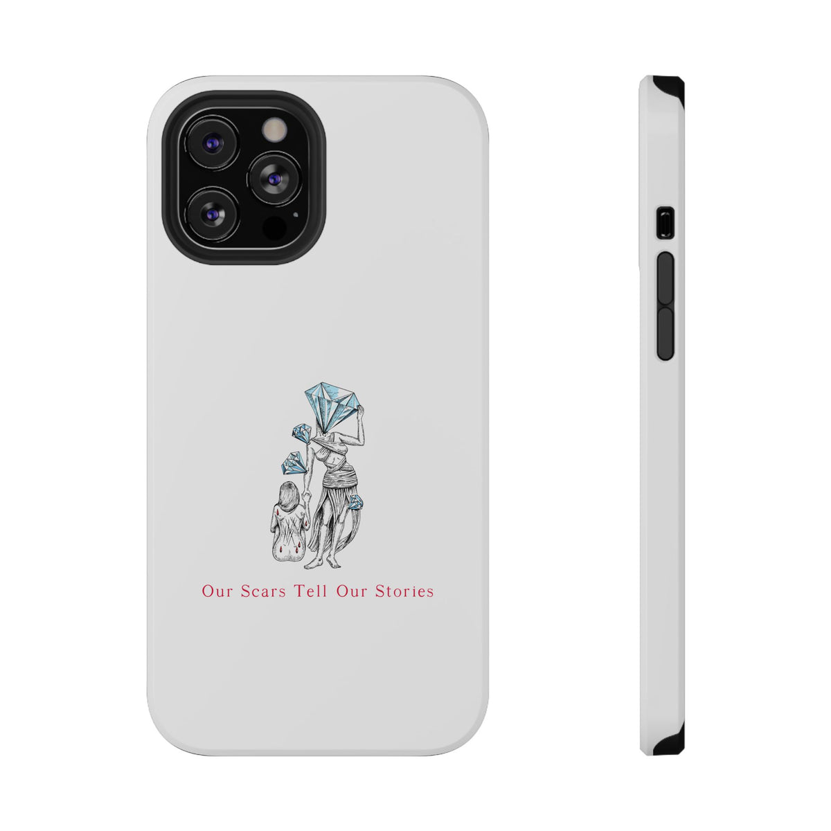 Diamond in the Rough (B&B) Sketch Impact-Resistant Cases