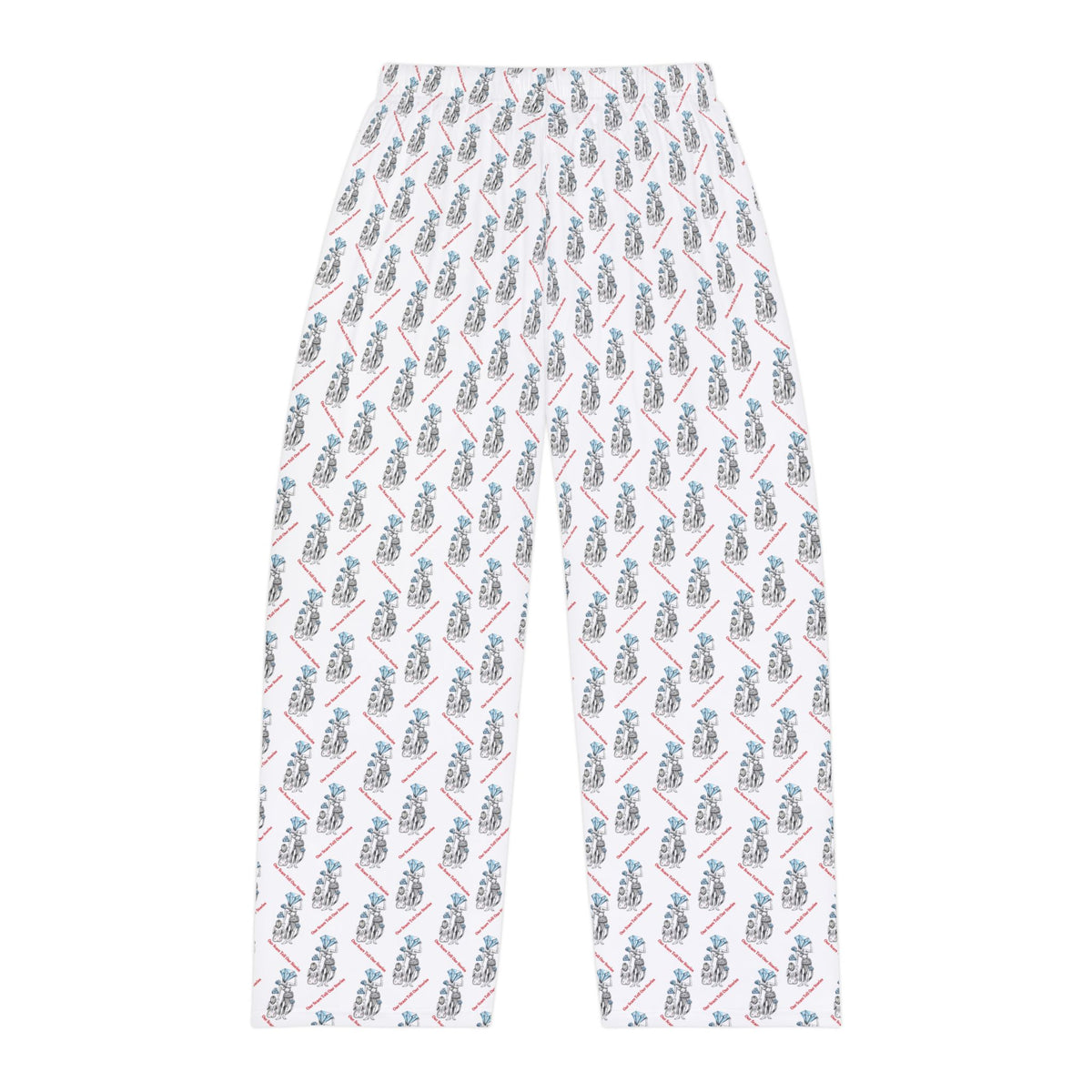 Diamond in the Rough-White Men's Pajama Pants