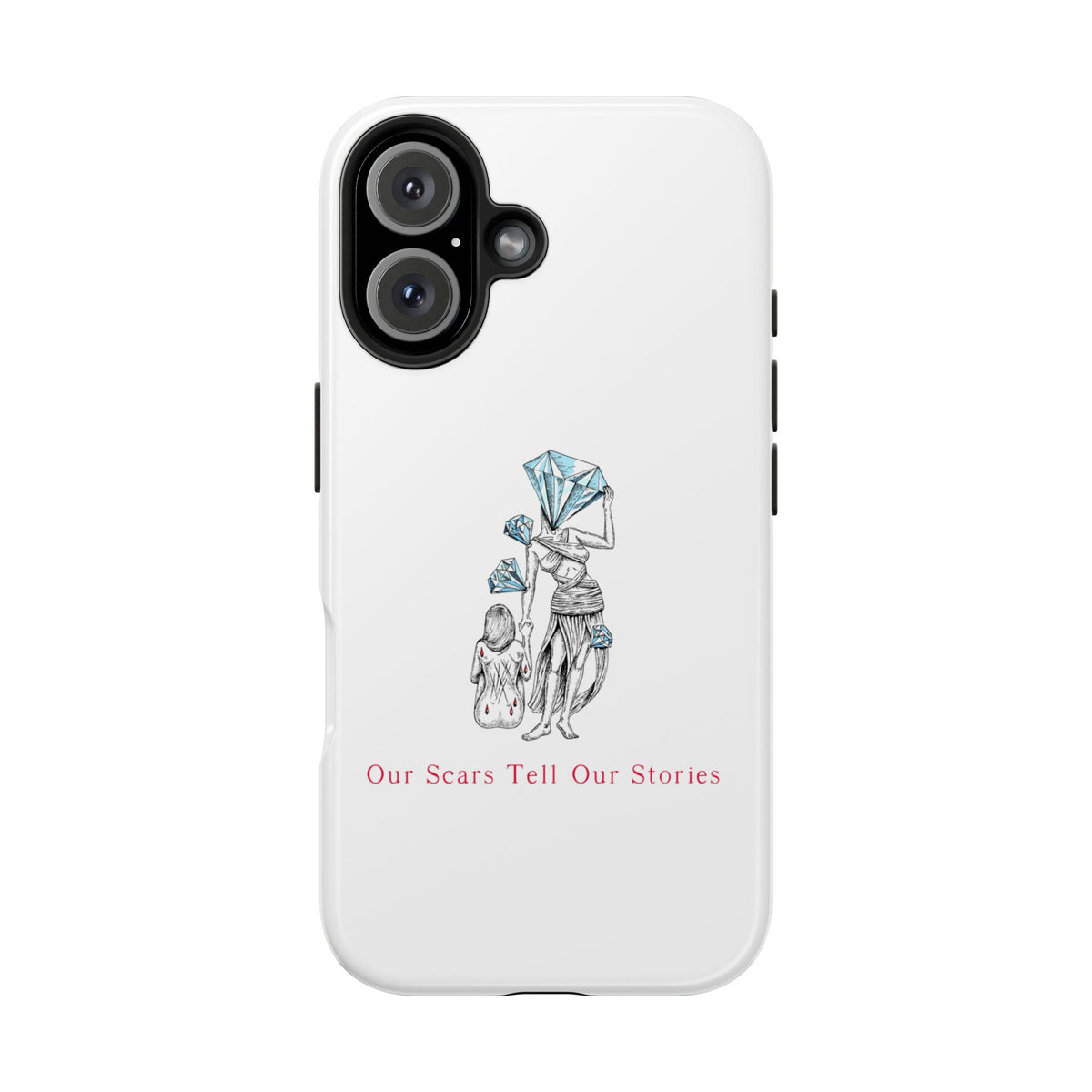 Diamond in the Rough (B&B) SketchTough Phone Cases