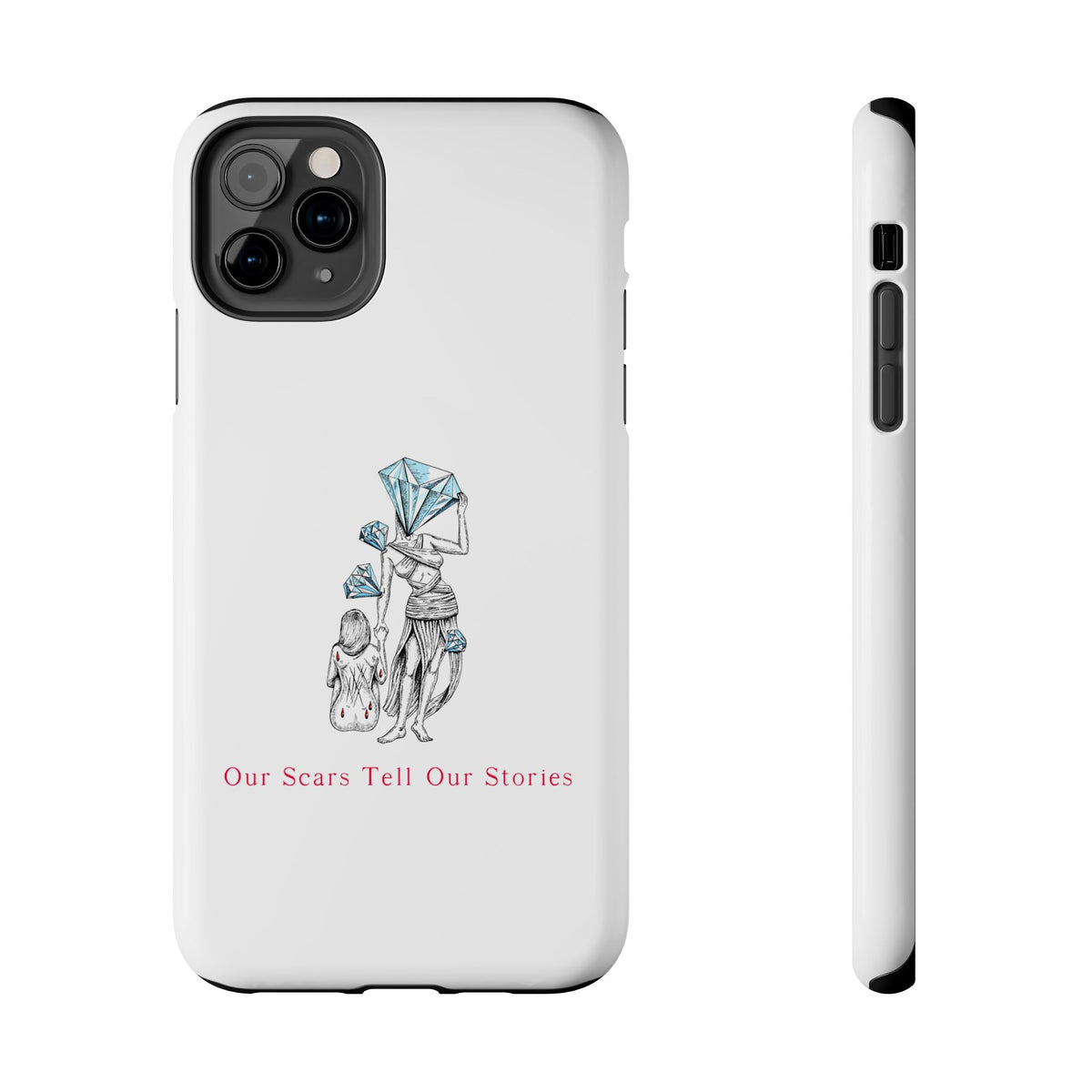 Diamond in the Rough (B&B) SketchTough Phone Cases