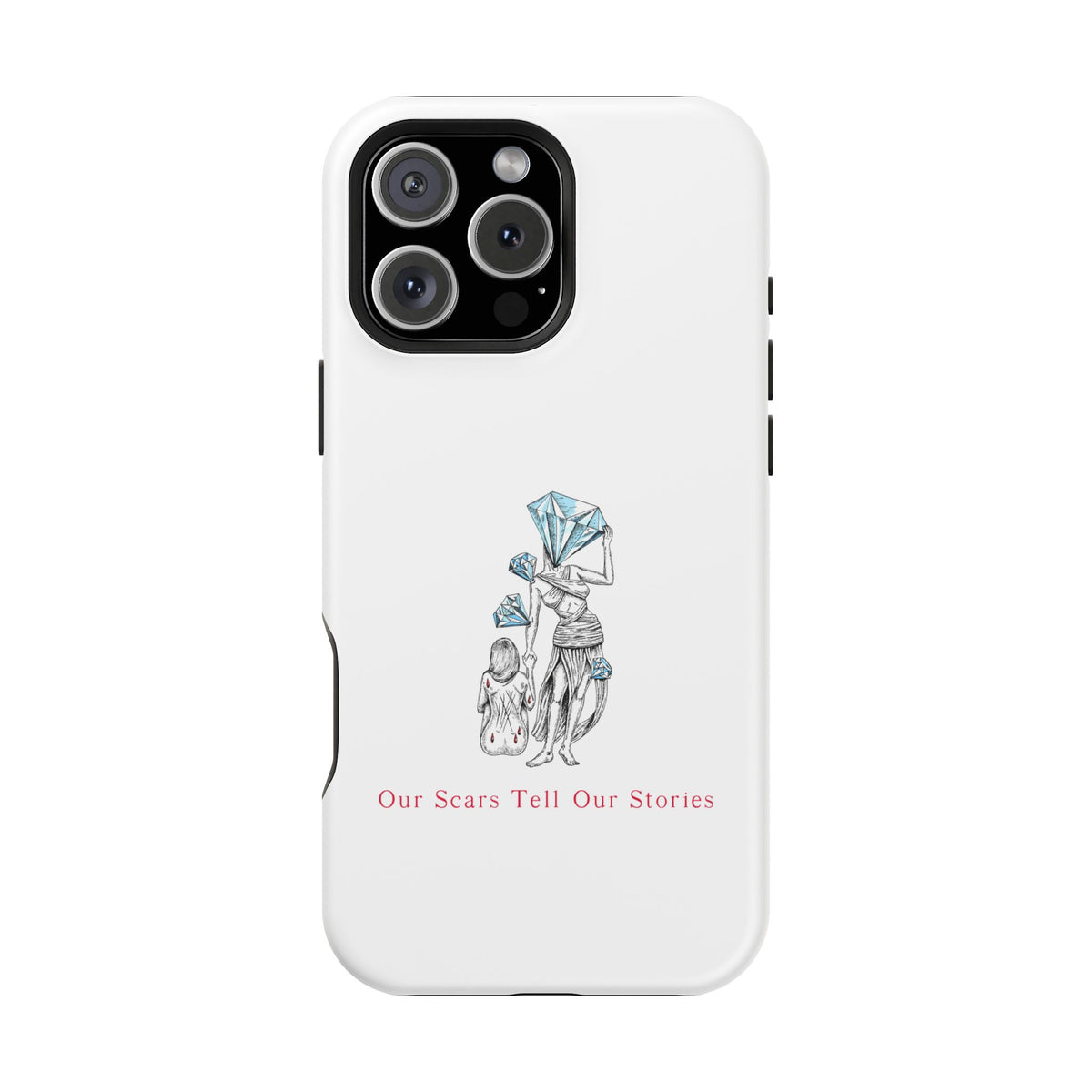 Diamond in the Rough (B&B) Sketch Magnetic Tough Cases