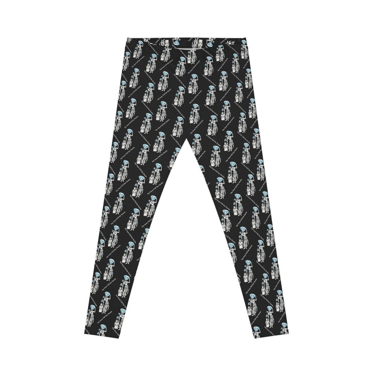 Diamond in the Rough-Black Women's Legging