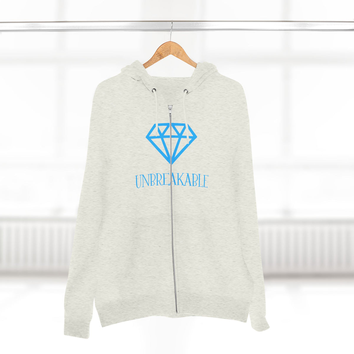 Unbreakable Unisex Zip Hoodie