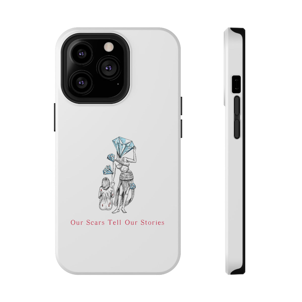 Diamond in the Rough (B&B) Sketch Impact-Resistant Cases