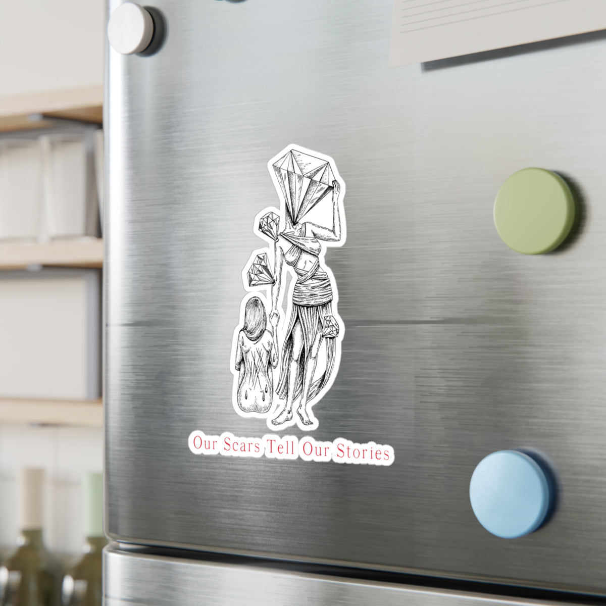 Our Scars Kiss-Cut Vinyl Decals