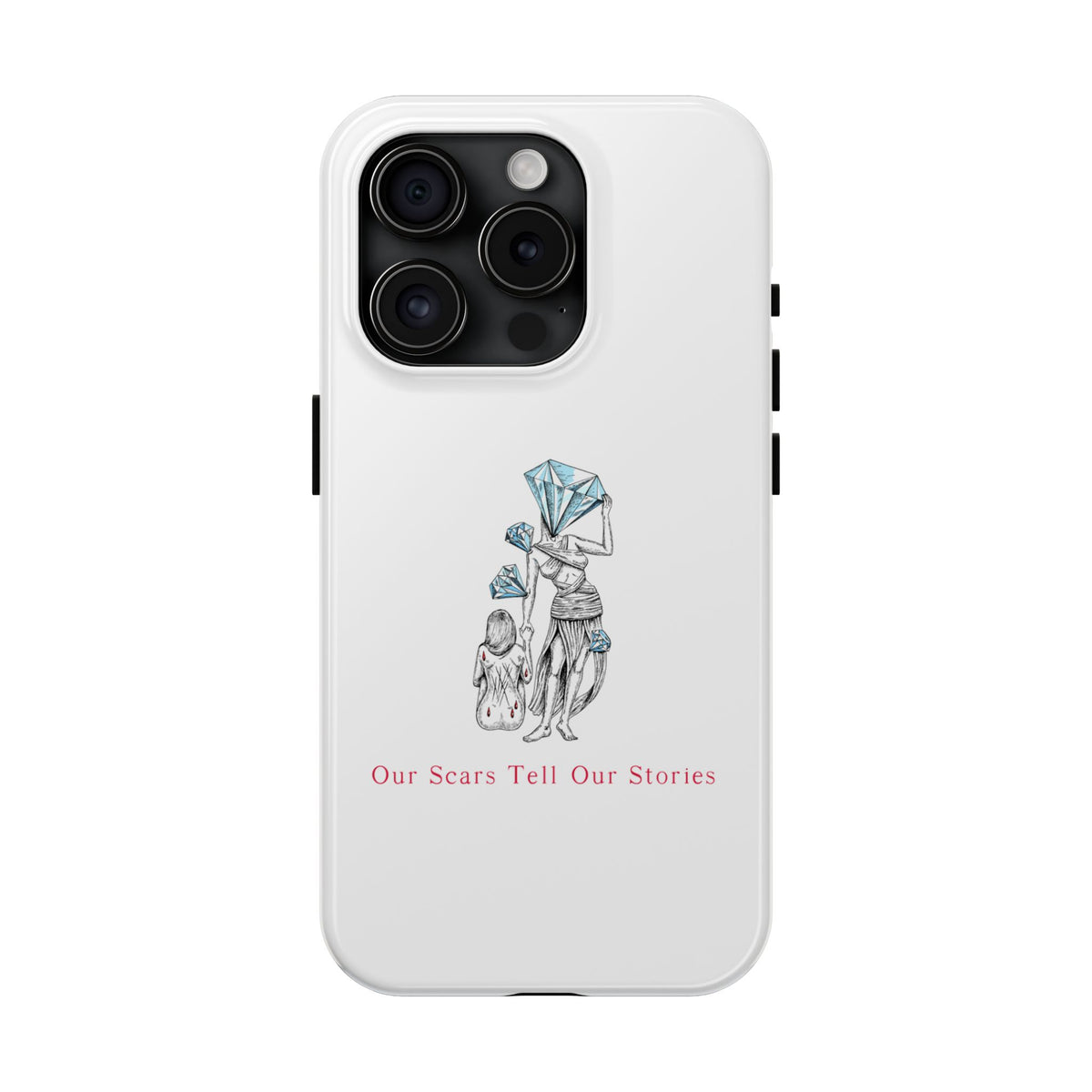 Diamond in the Rough (B&B) SketchTough Phone Cases
