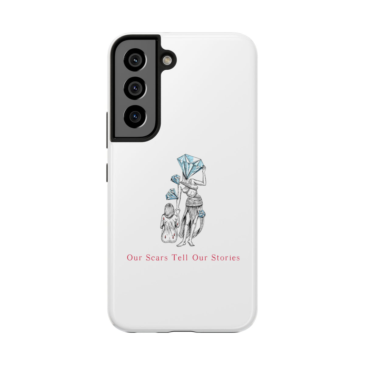 Diamond in the Rough (B&B) SketchTough Phone Cases