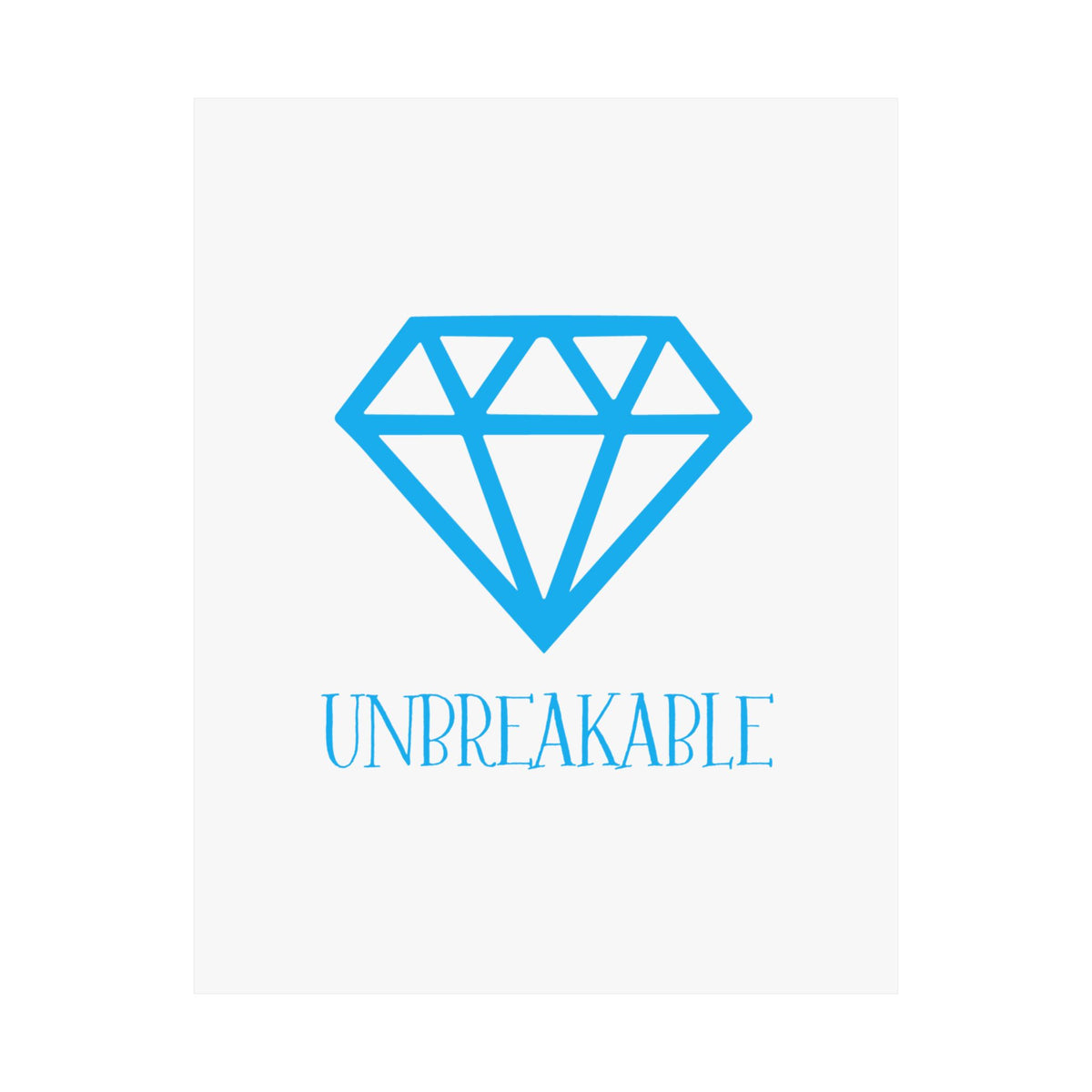 Unbreakable Matte Vertical Posters