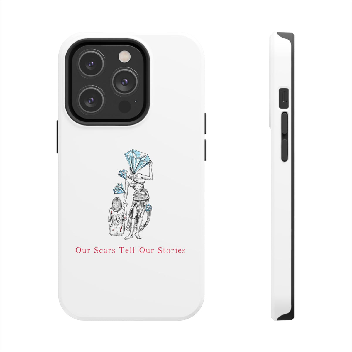 Diamond in the Rough (B&B) SketchTough Phone Cases