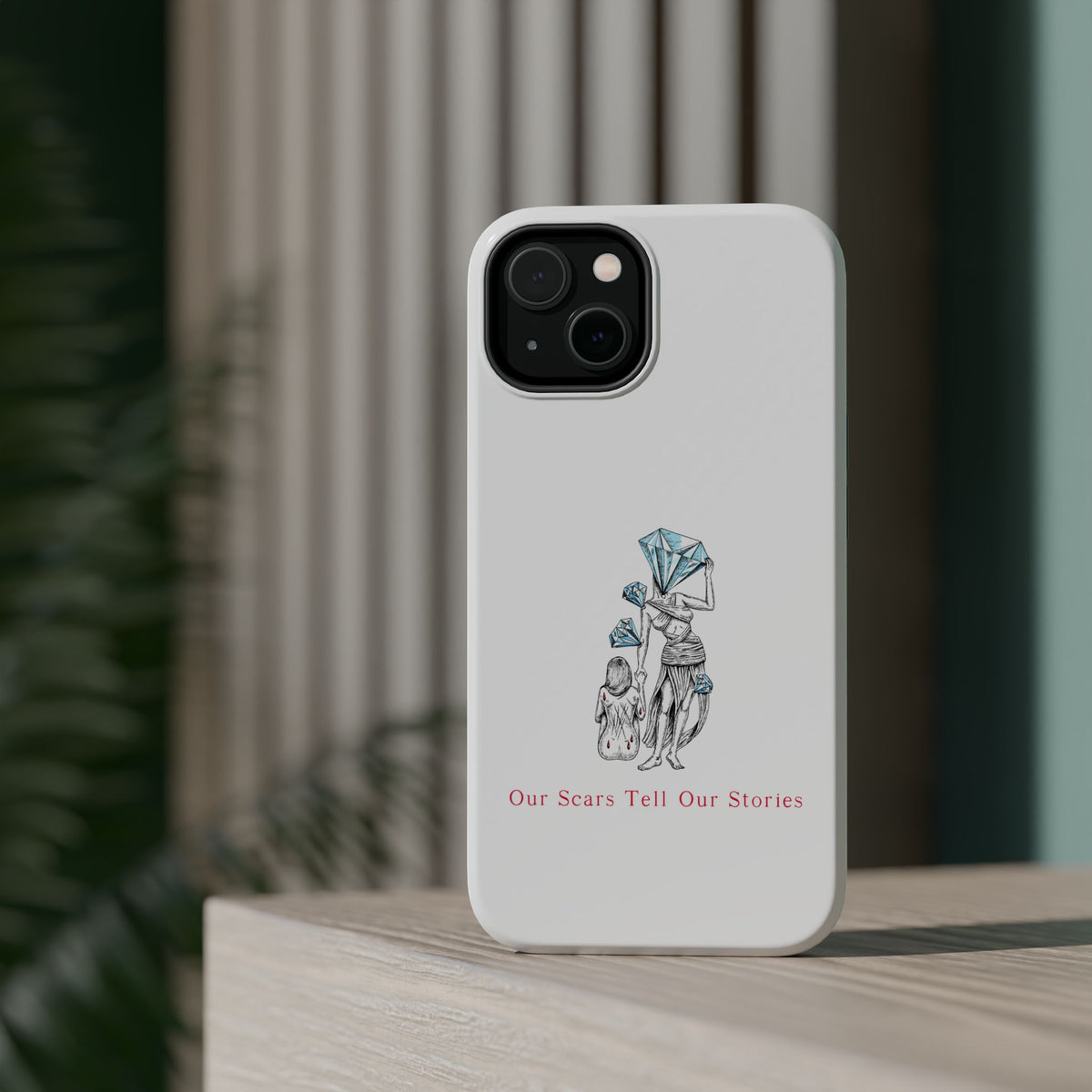 Diamond in the Rough (B&B) Sketch Magnetic Tough Cases