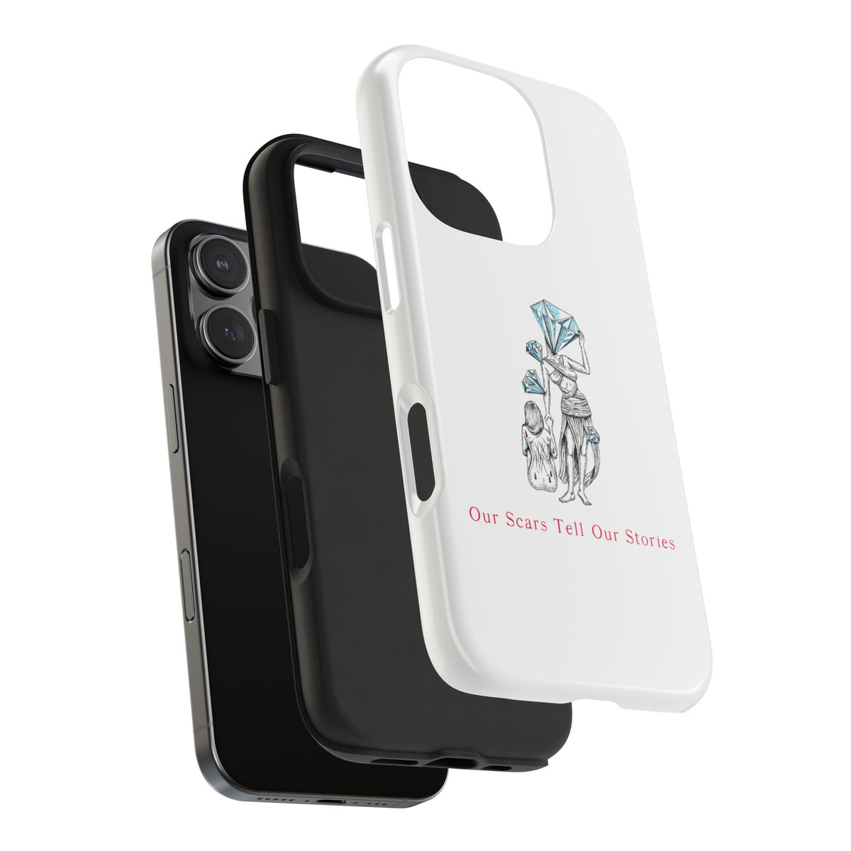 Diamond in the Rough (B&B) SketchTough Phone Cases