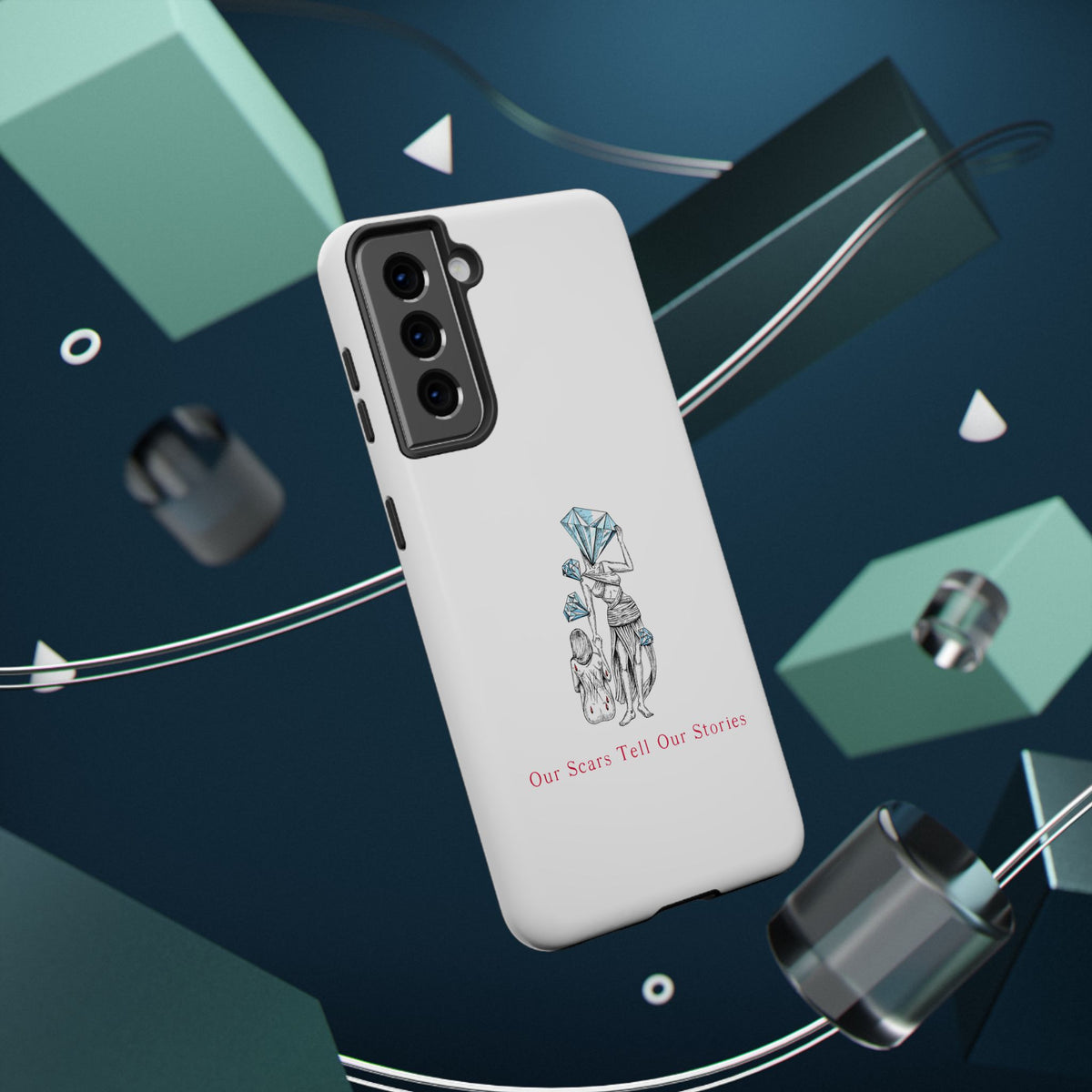 Diamond in the Rough (B&B) Sketch Impact-Resistant Cases