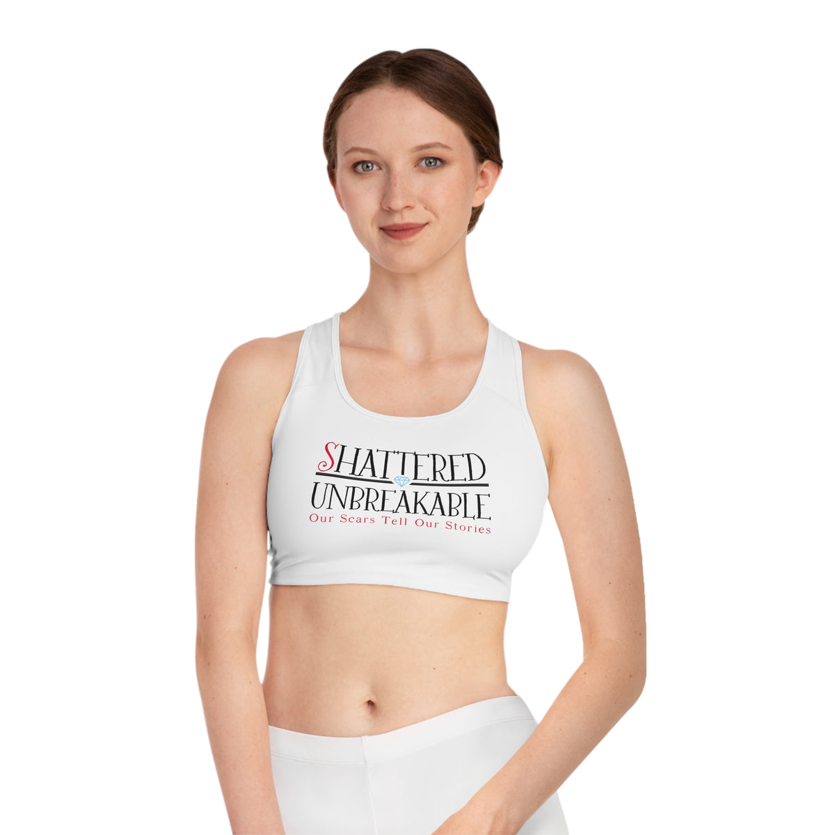 Shattered&Unbreakable Sports Bra