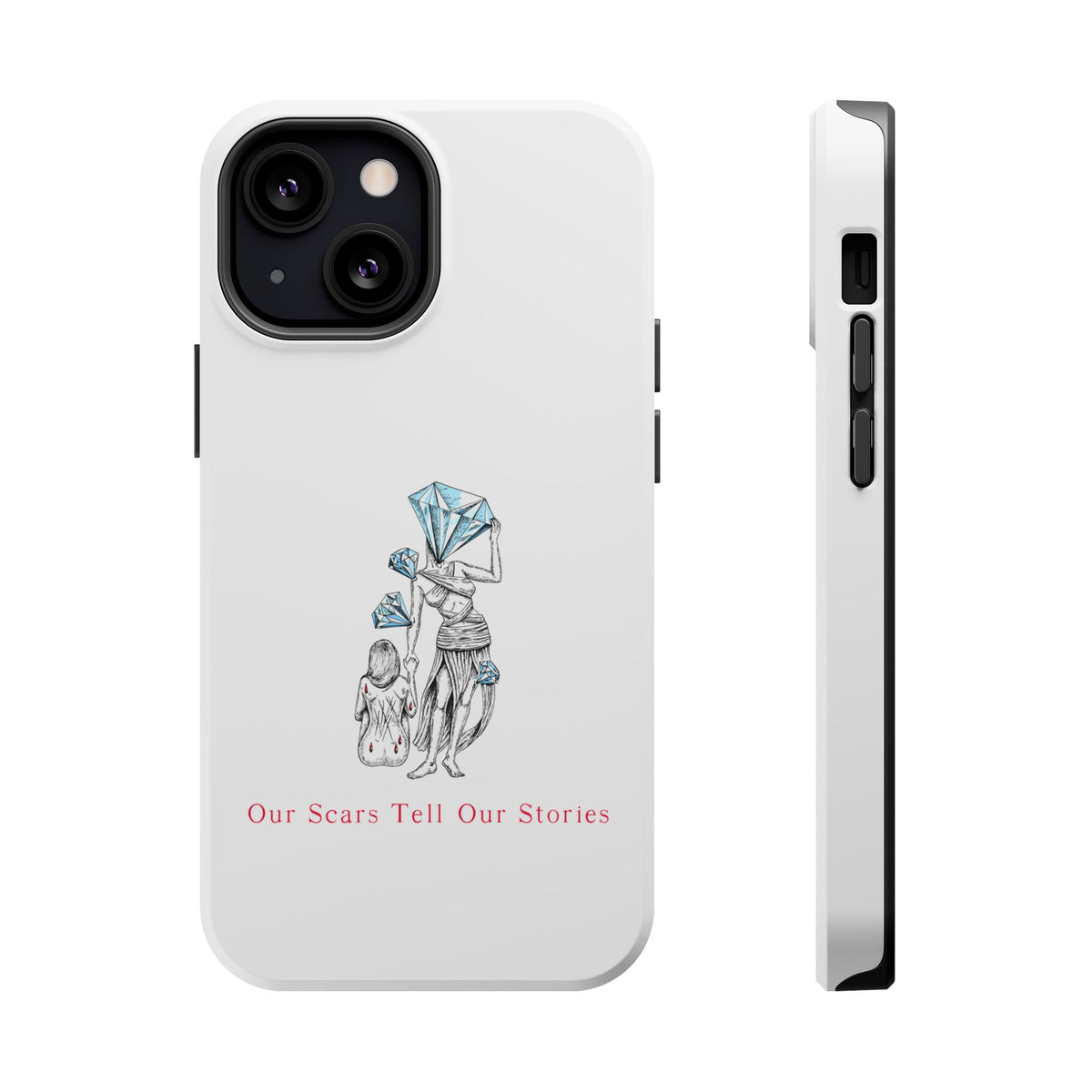 Diamond in the Rough (B&B) Sketch Magnetic Tough Cases