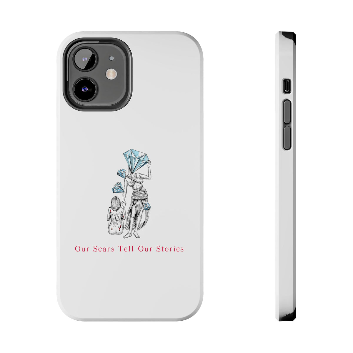 Diamond in the Rough (B&B) SketchTough Phone Cases