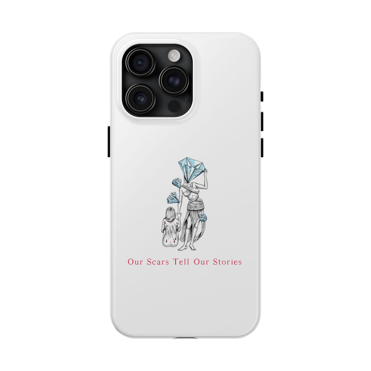 Diamond in the Rough (B&B) SketchTough Phone Cases