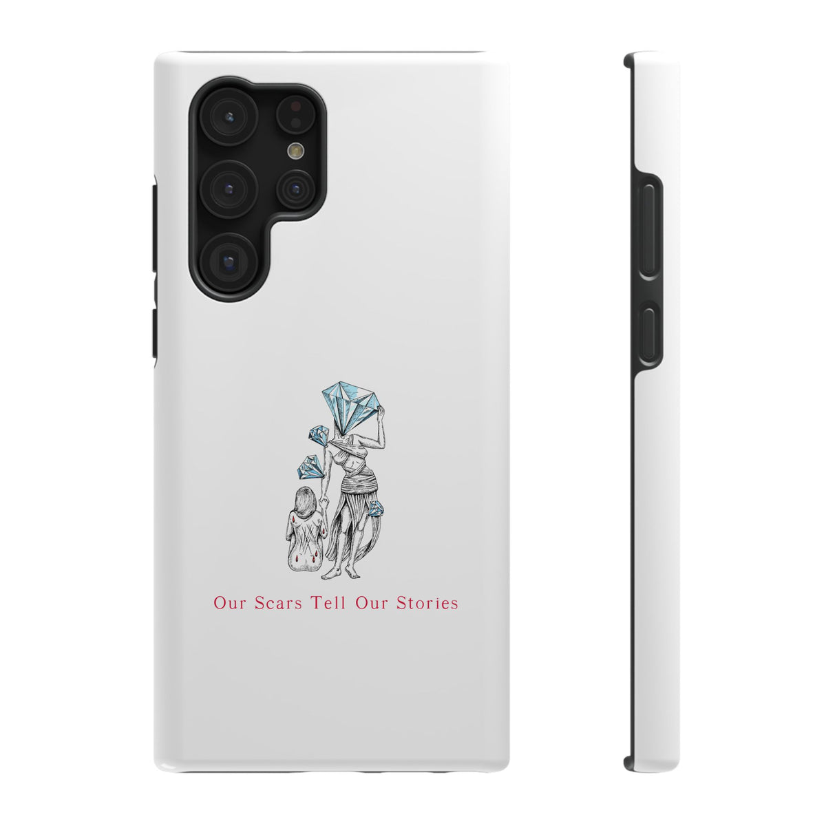 Diamond in the Rough (B&B) Sketch Impact-Resistant Cases