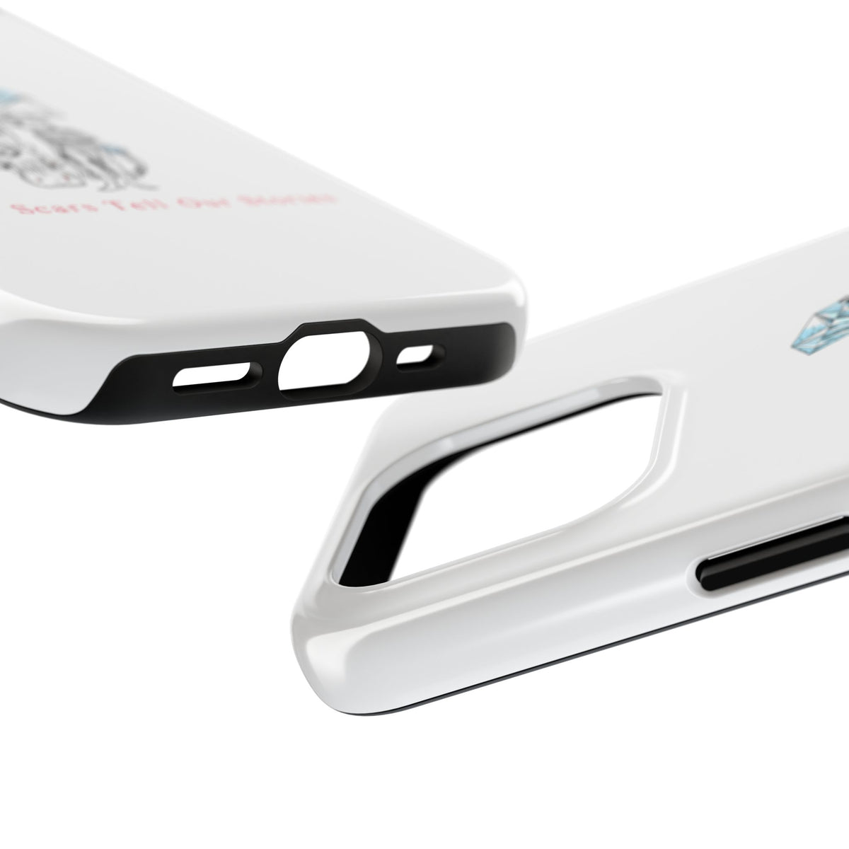 Diamond in the Rough (B&B) SketchTough Phone Cases