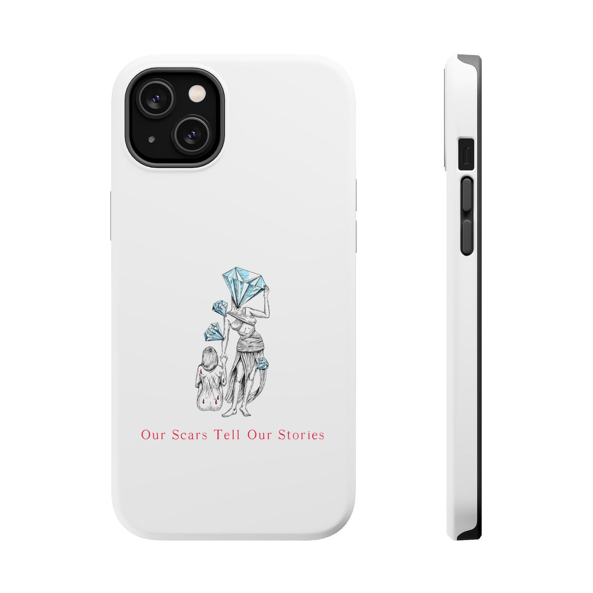 Diamond in the Rough (B&B) Sketch Magnetic Tough Cases