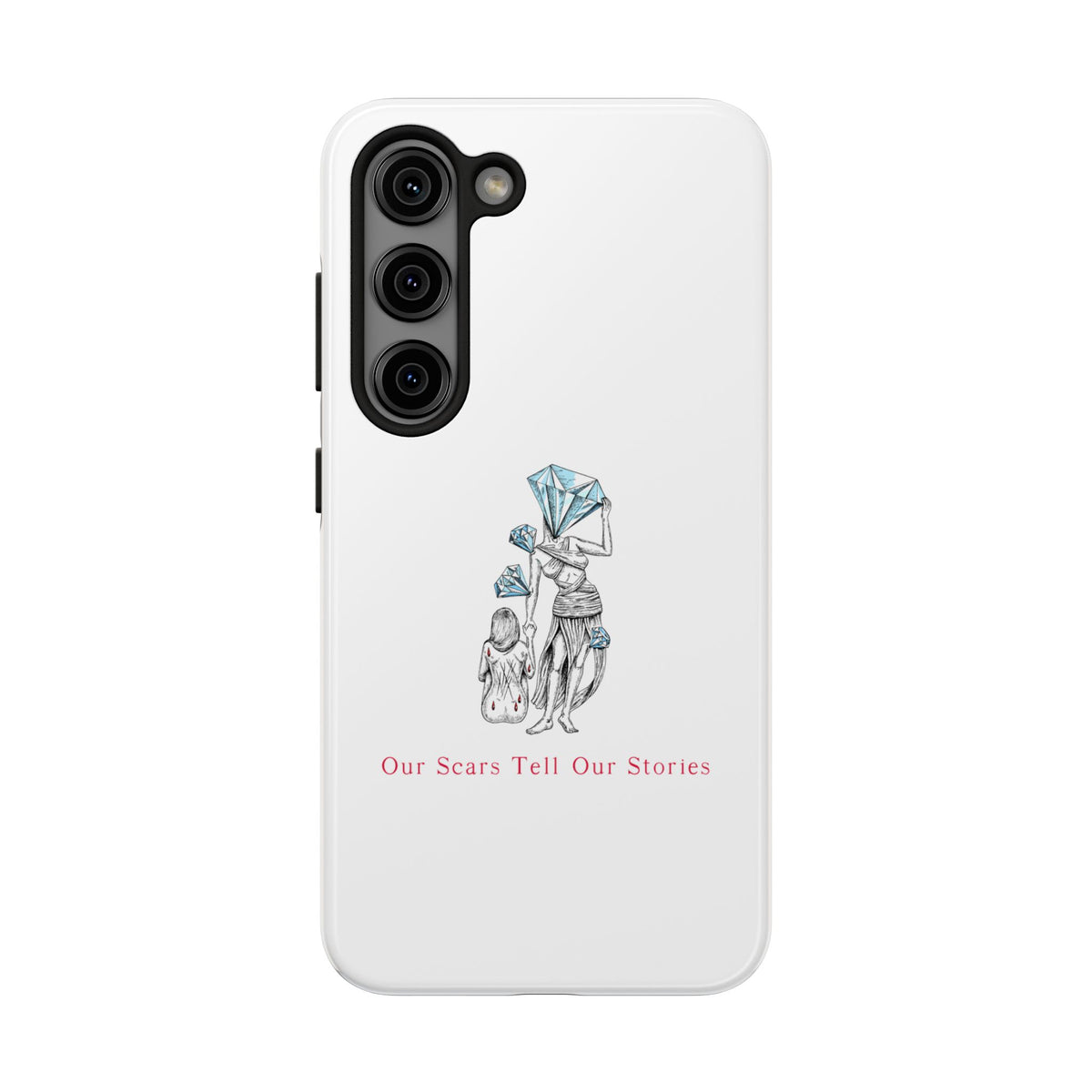 Diamond in the Rough (B&B) SketchTough Phone Cases