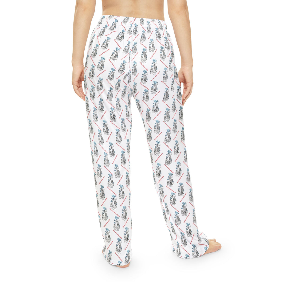 Diamond in the Rough-White Women's Pajama Pants