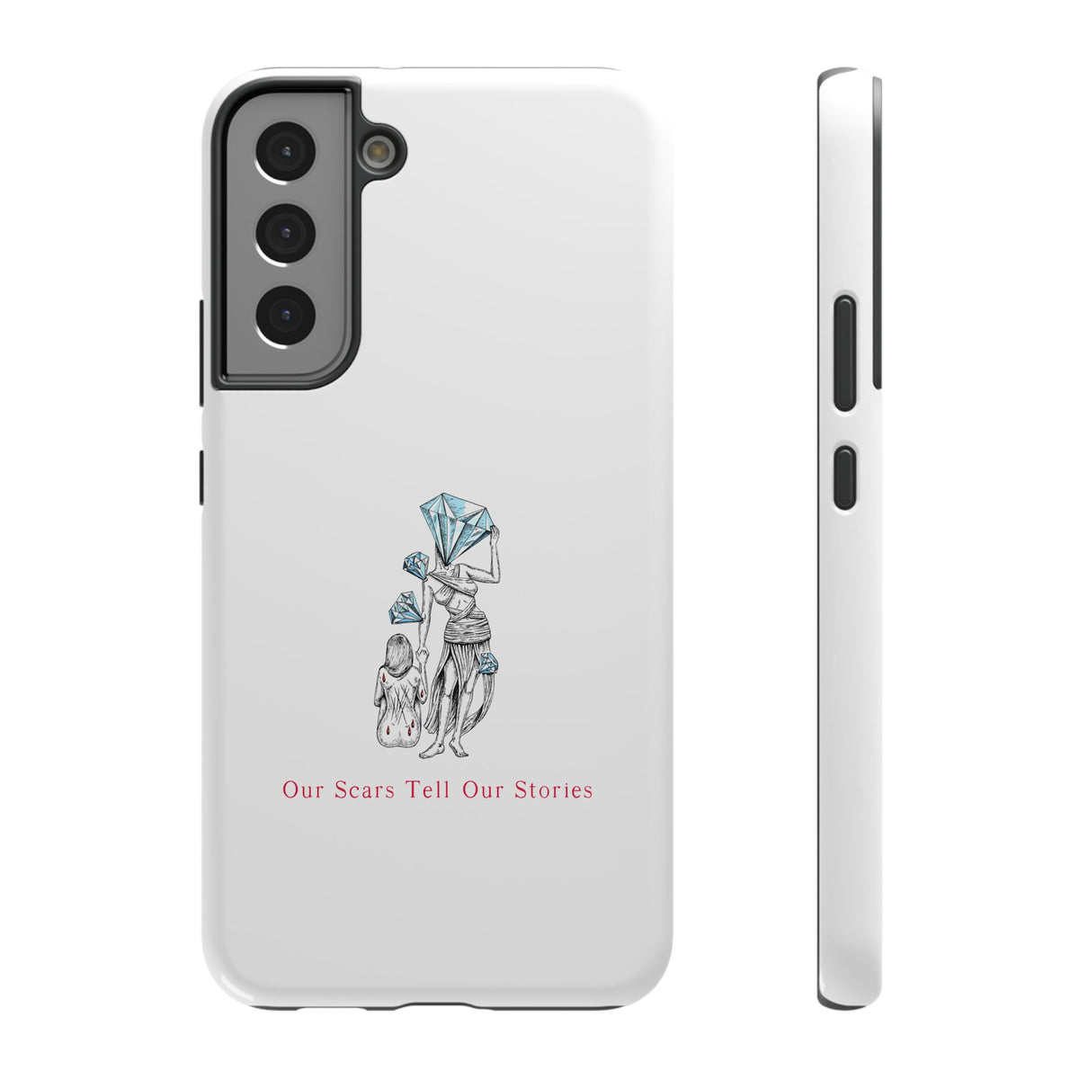Diamond in the Rough (B&B) Sketch Impact-Resistant Cases