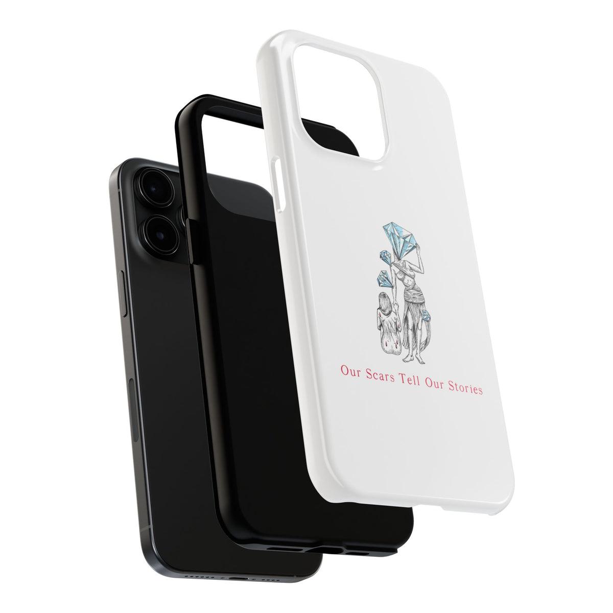 Diamond in the Rough (B&B) SketchTough Phone Cases