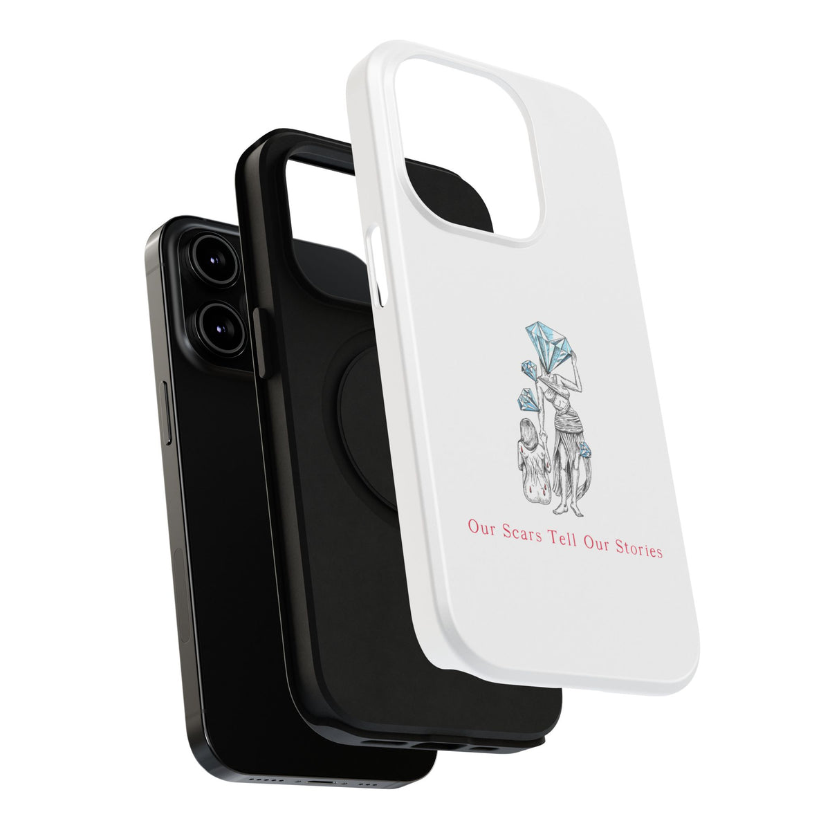 Diamond in the Rough (B&B) Sketch Impact-Resistant Cases