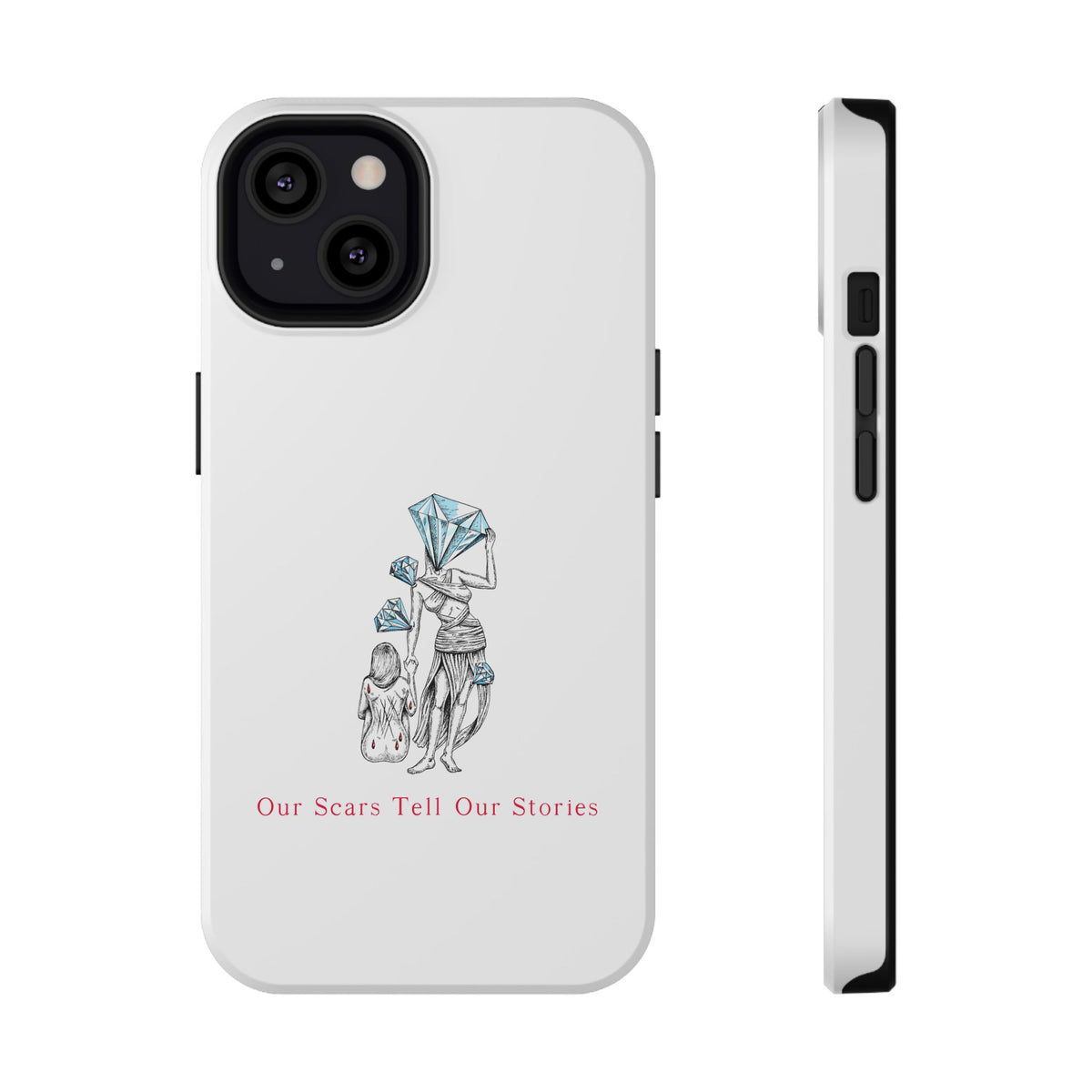 Diamond in the Rough (B&B) Sketch Impact-Resistant Cases