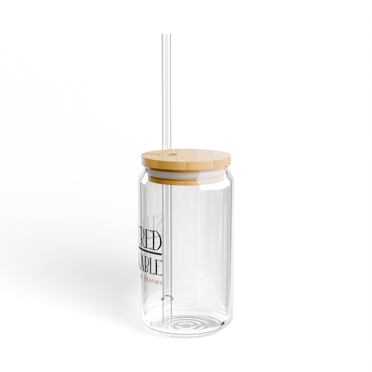 Shattered Unbreakable Sipper Glass, 16oz