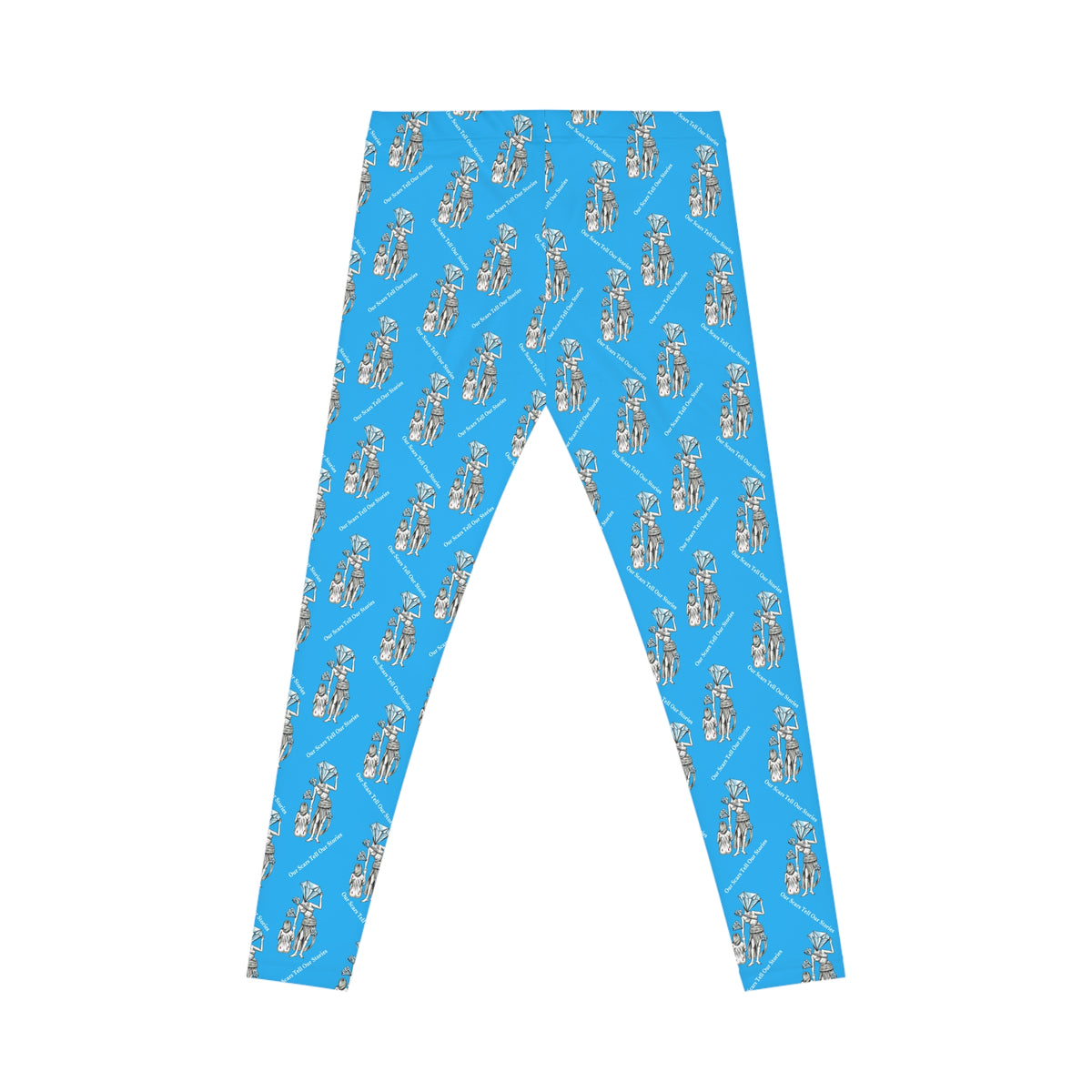 Diamond in the Rough-Blue Women's Legging's