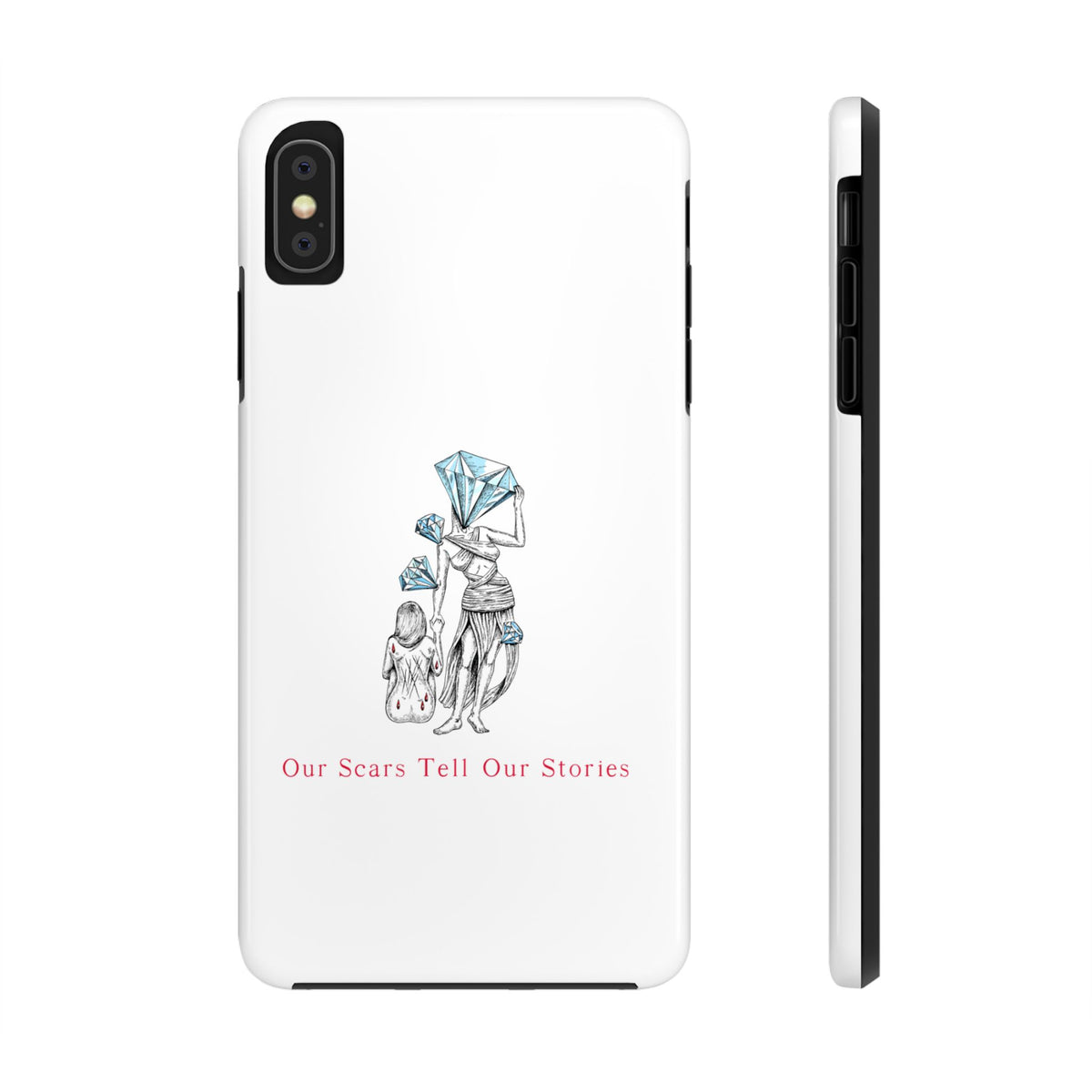 Diamond in the Rough (B&B) SketchTough Phone Cases