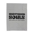 Shattered Souls Velveteen Plush Blanket