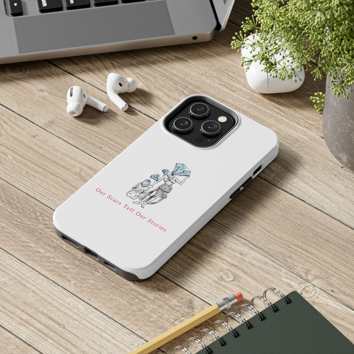 Diamond in the Rough (B&B) SketchTough Phone Cases