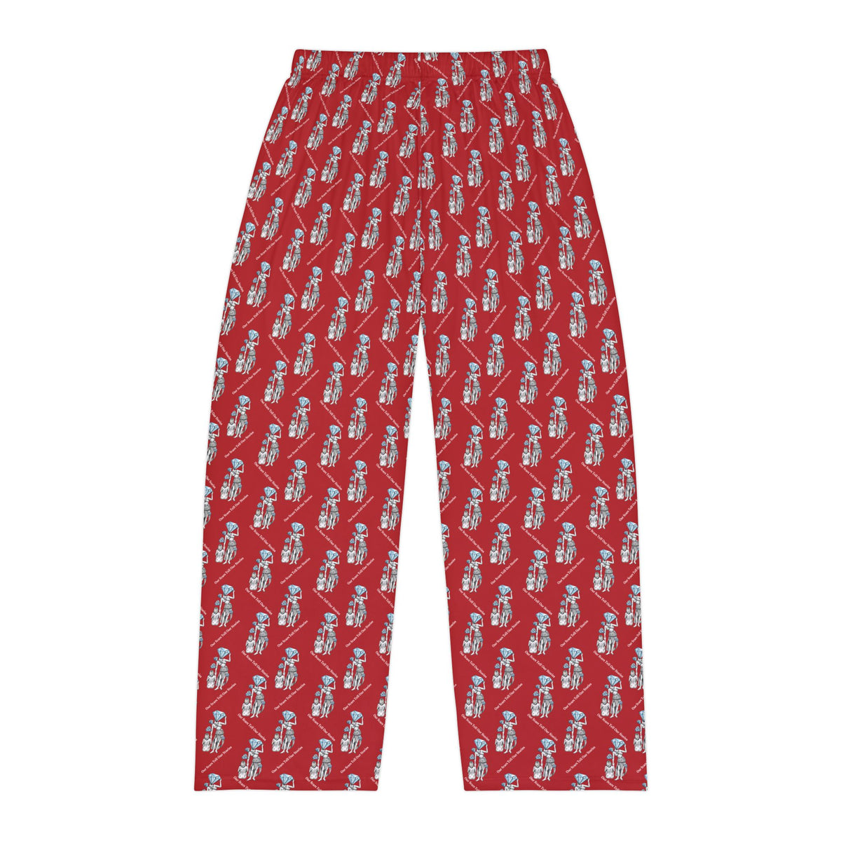 Diamond in the Rough-Red Men's Pajama pants