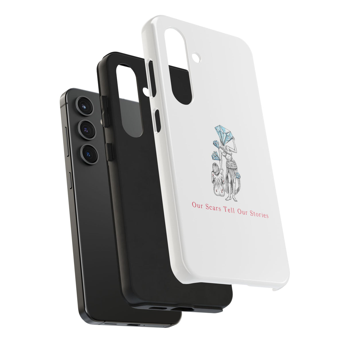 Diamond in the Rough (B&B) SketchTough Phone Cases