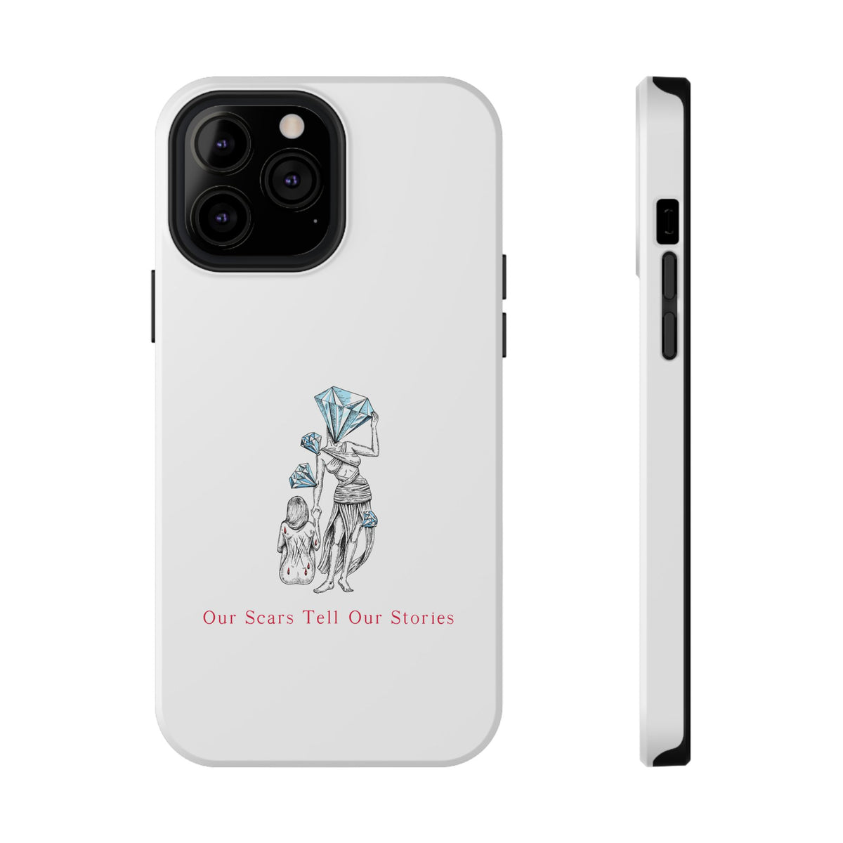 Diamond in the Rough (B&B) Sketch Impact-Resistant Cases