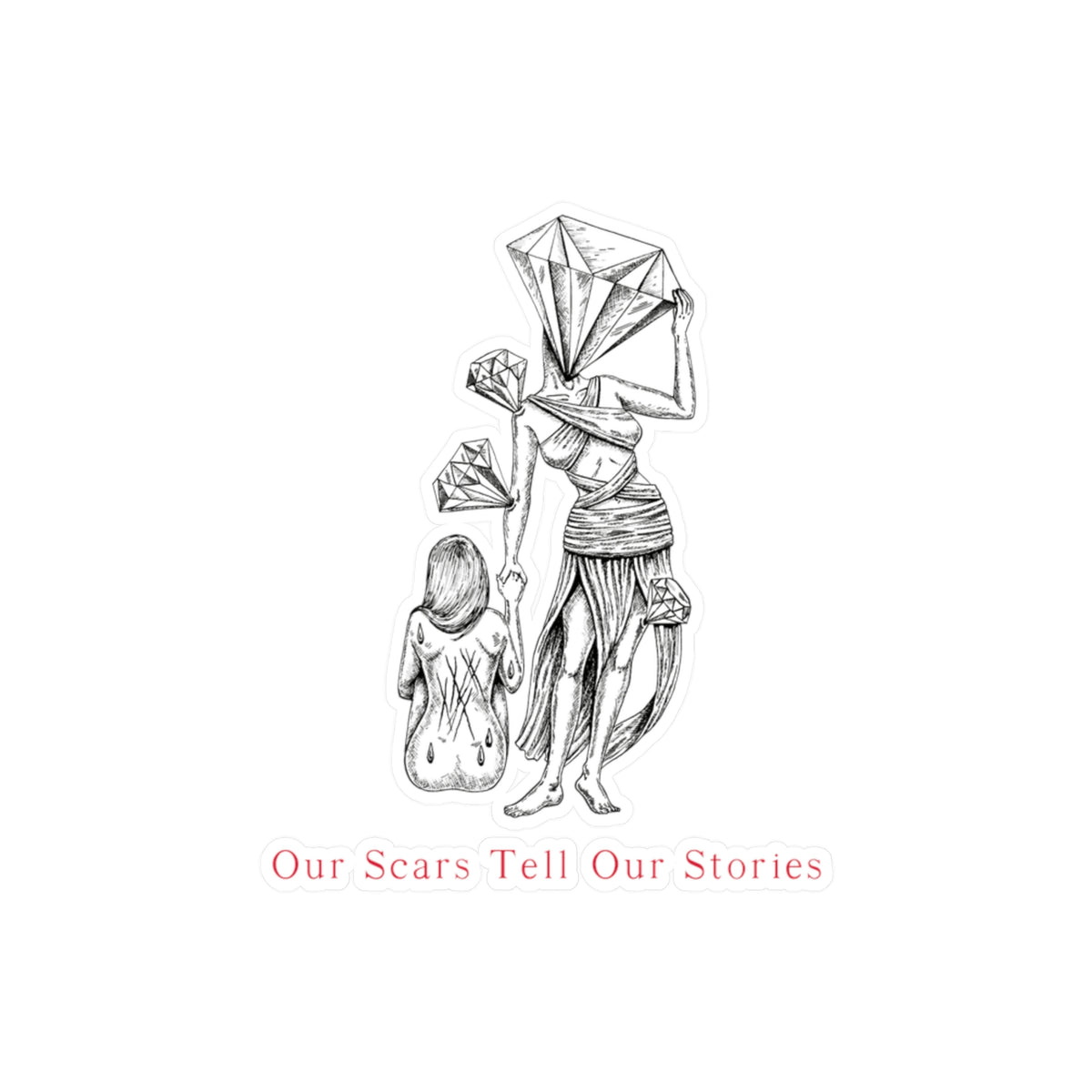 Our Scars Kiss-Cut Vinyl Decals