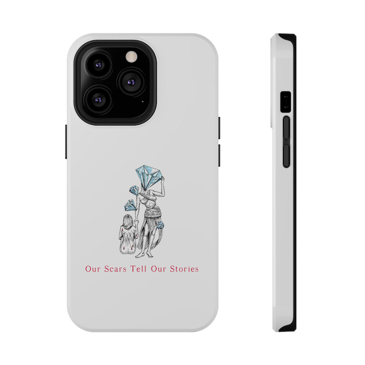 Diamond in the Rough (B&B) Sketch Impact-Resistant Cases