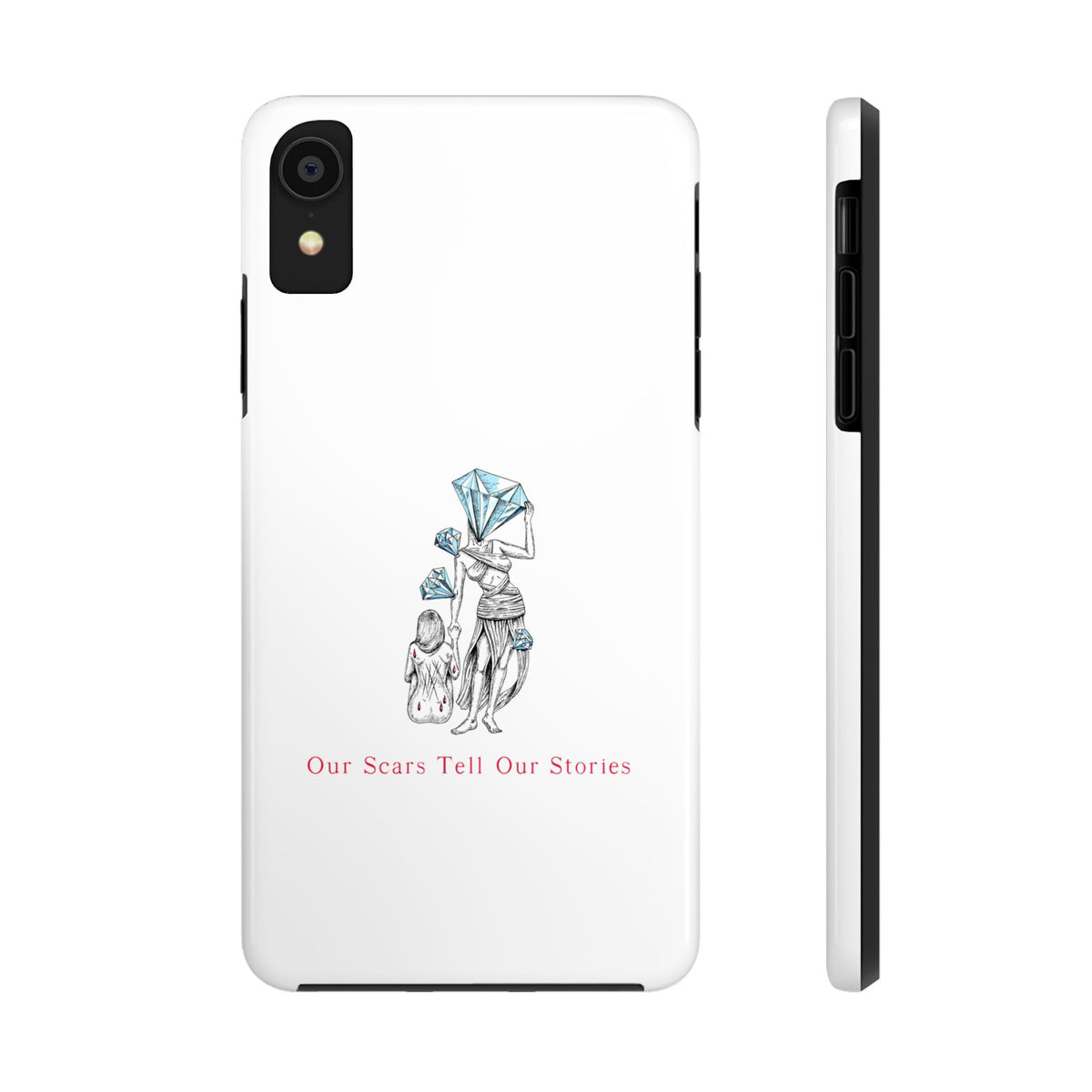Diamond in the Rough (B&B) SketchTough Phone Cases