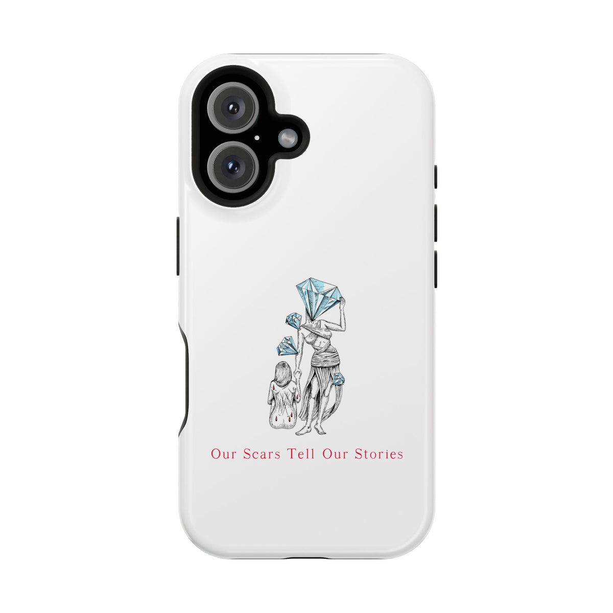 Diamond in the Rough (B&B) Sketch Impact-Resistant Cases