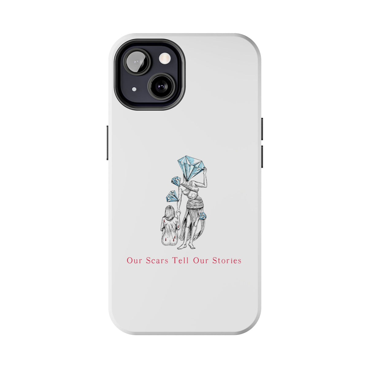 Diamond in the Rough (B&B) SketchTough Phone Cases