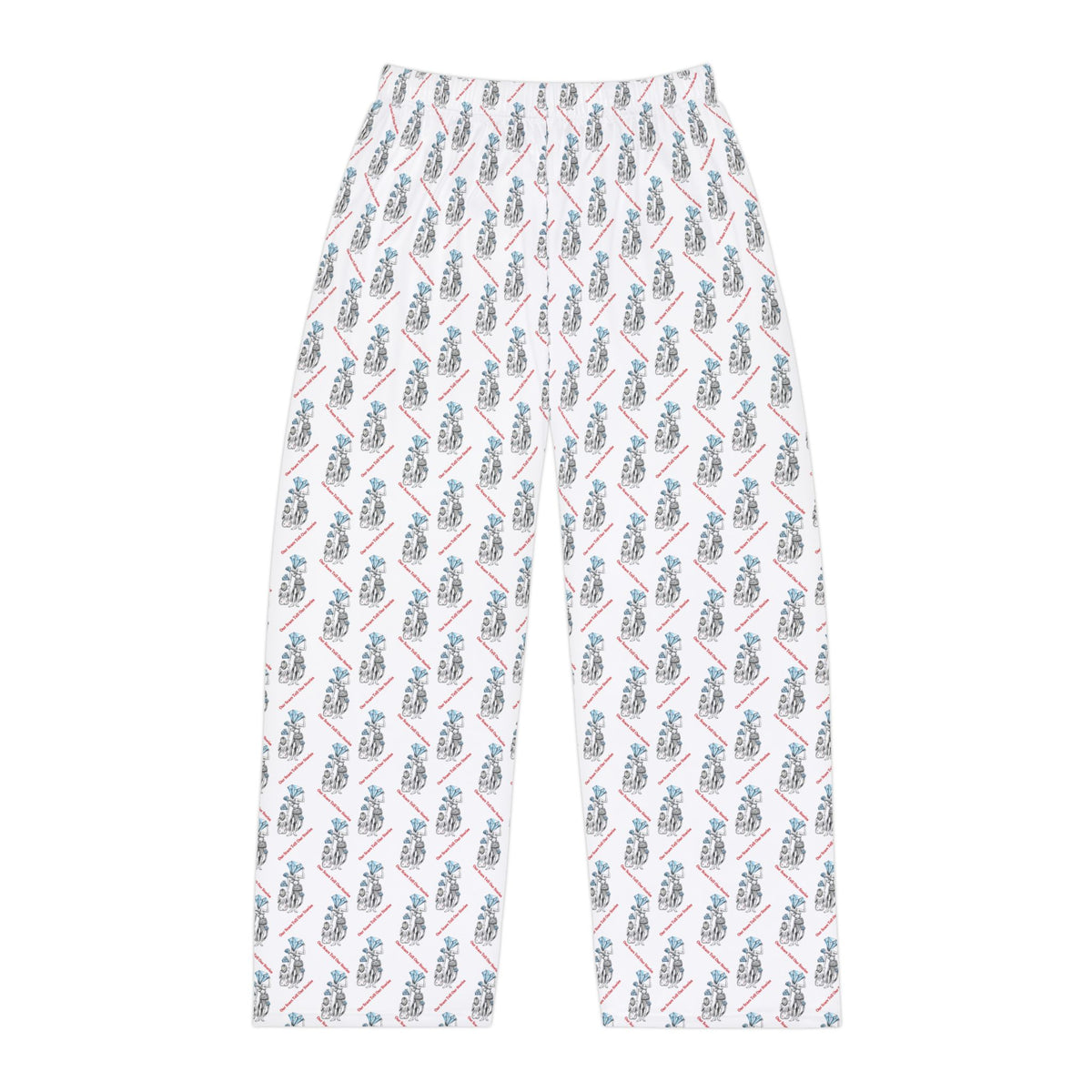 Diamond in the Rough-White Men's Pajama Pants