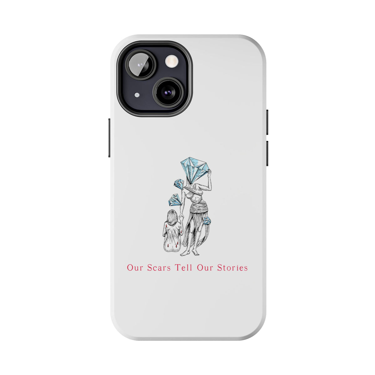 Diamond in the Rough (B&B) SketchTough Phone Cases