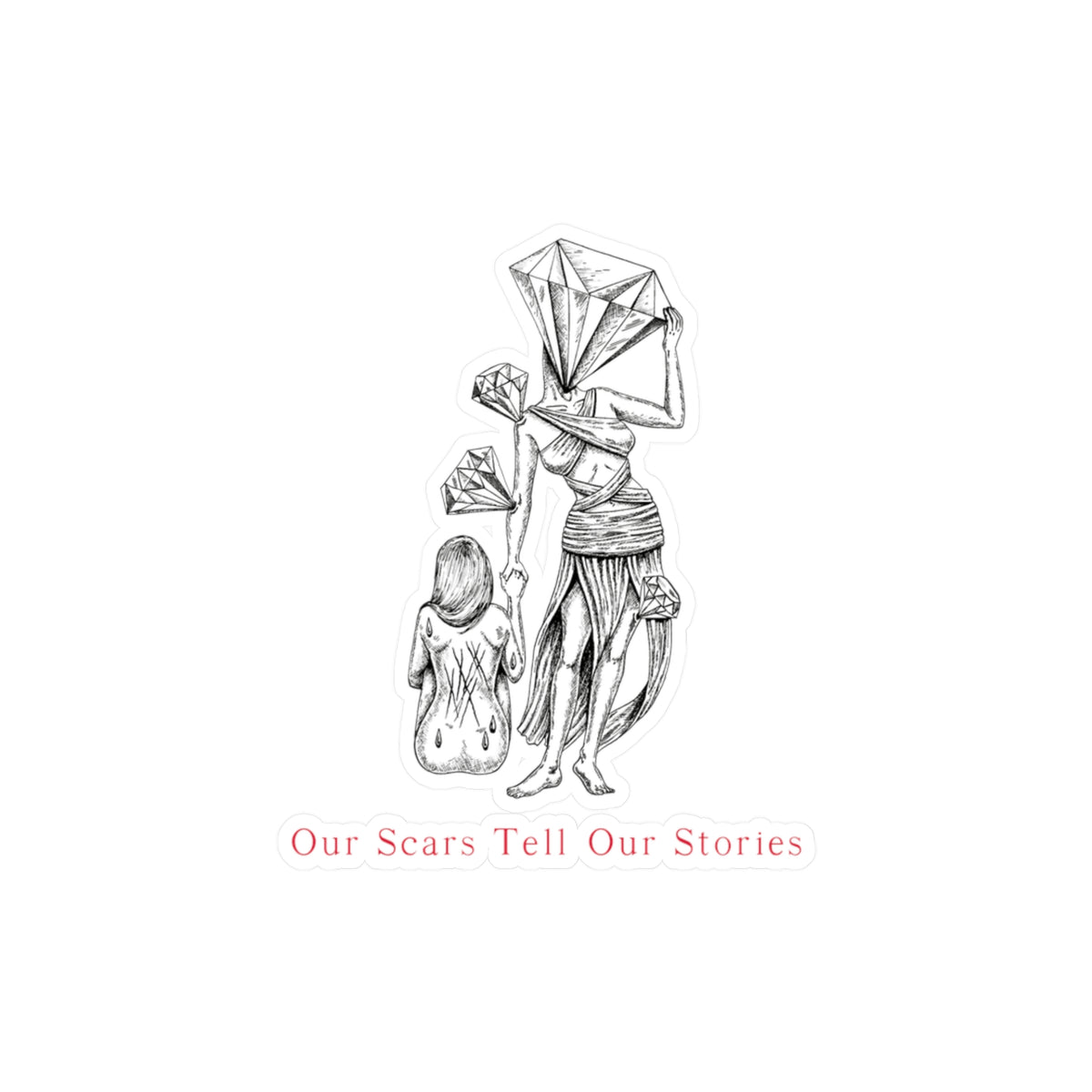 Our Scars Kiss-Cut Vinyl Decals