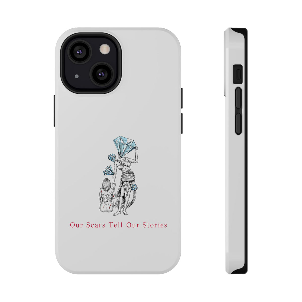 Diamond in the Rough (B&B) Sketch Impact-Resistant Cases