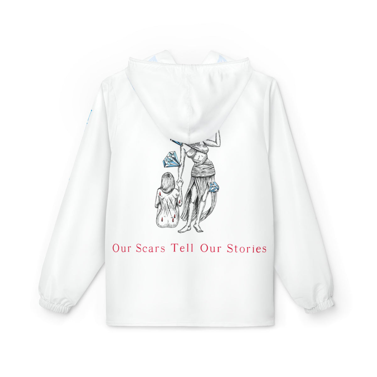 Diamond in the Rough B&B Sketch Windbreaker Jacket