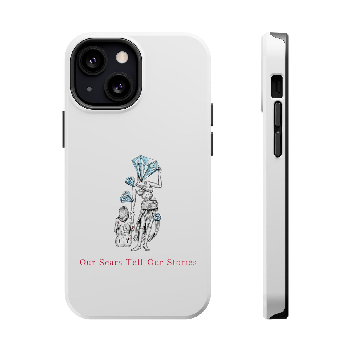 Diamond in the Rough (B&B) Sketch Magnetic Tough Cases